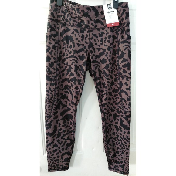 Member's Mark Pants - Member's Mark Women's Extra-Warm Leggings Lepoard Print XL